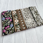 【50㎝×4本】インド刺繍リボン　アソート　No.90