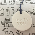 まる型♡ふわかるギフトタグ『Thank you』