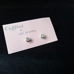 CZ"キュービックジルコニア”　5ｍｍ　 マグネット　ピアス