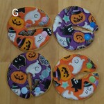G胃ろうカバー　胃ろうパット　ペグカバー　ハロウィン