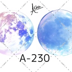 A-230 装飾 ステッカー sticker 素材 コラージュ シールachashop
