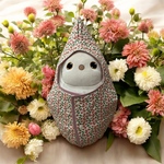 【オープン価格・能登復興募金】おくるみセット　お花畑でかくれんぼ(ラボット用・ぬいぐるみチャーム用) 