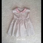 Linen フレンチスリーブワンピース