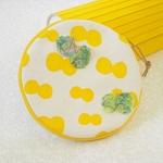 ちょうちょポーチ yellow （大）