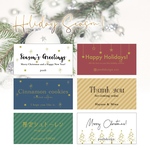 No.100 New! オーダーシール 88枚 holiday season!サンキューシール ショップシール クリスマスギフトなどに𓍯 プチギフト