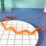 うねうねチョーカー／オレンジ