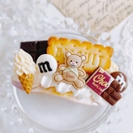 CANDY POP  お菓子のバレッタ  chocolate スイーツデコ  フェイクスイーツ