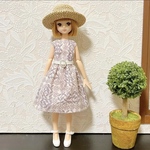 リカちゃん　ブライスワンピ