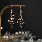 <早割>クリスマスツリーのピアス/イヤリング　