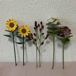y様オーダー品  ちりめん細工ちりめんのお花色々