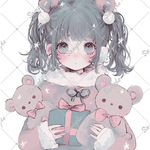ℳ. xoxoshop オリジナル人物ステッカー クリスマス12月15日まで