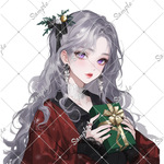 ℳ. xoxoshop オリジナル人物ステッカー クリスマス12月15日まで