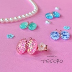 【キッズ❤︎ヘアクリップ／レジン】butterfly