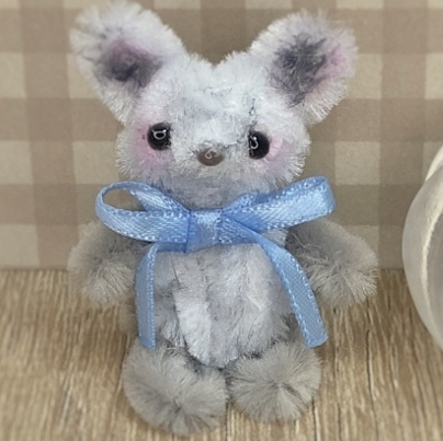 【専用出品です】小さな小さなテディベア ToyBear 小さな小さなテディベア ミニチュア | Kitten Blue