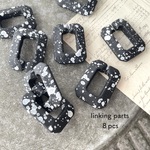 8コ★スプラッシュブラック ラバーリンキング