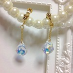 クリスタルオーロラ イヤリング・ピアス