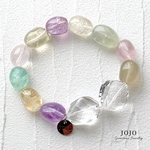 天然石デザインブレスレット　naturalstonebracelet