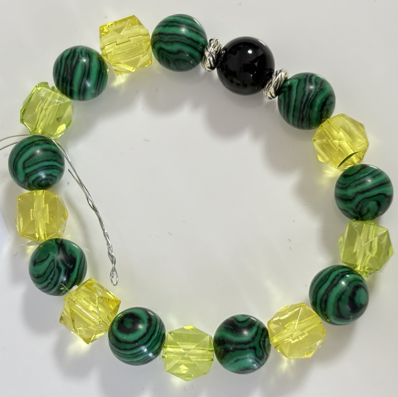 ピンクゼブラジャスパー 10mm 天然石 粒売り 119 - hano0804