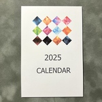 🆕 『油彩四角2025カレンダー』ポストカード