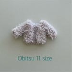 オビツ11サイズ＊シャギーカーディガン