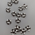 20pcs ステンレス フラワー シルバー ビーズキャップ フラワービーズ お花