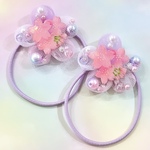 yumeiro♡ribbon キッズ ヘアゴム 夢色 桜