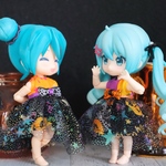 きらきらハロウィンワンピース🎃パープル 通常丈