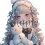 オリジナル人物ステッカー♡No.1424