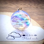 半球の雲レジン   虹の空 バチカン付