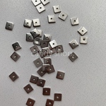 20pcs ステンレス スクエア シルバー ビーズ