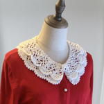 もっちりのつけ襟 ホワイト