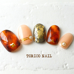 【再販】リアルべっ甲ネイル♡