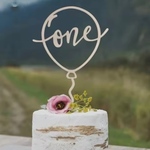 ケーキトッパー　One(風船)