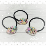 (送料無料)数量限定　クリアスイーツヘアゴム