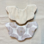 【着画あり】handmade＊オーガニックコットン スタイ  2枚セット ②