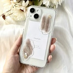 iPhoneケース　ニュアンスカラー　ピンク