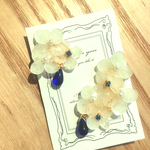 紫陽花イヤーカフ