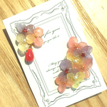紫陽花イヤーカフ