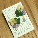 紫陽花雫ピアス