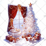 ℳ. xoxoshop オリジナル装飾ステッカー クリスマス12月15日まで