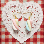 ふわふわマシュマロピアス