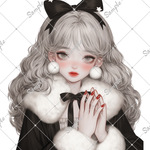ℳ. xoxoshop オリジナル人物ステッカー クリスマス12月15日まで