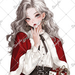 ℳ. xoxoshop オリジナル人物ステッカー クリスマス12月15日まで