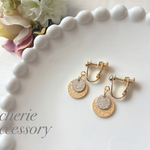 gold×silverearring