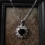 silver blackheart　「Necklace」再