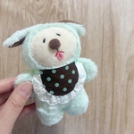 トイドッグ　チョコミントドッグ　犬のぬいぐるみ