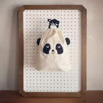 ぱんだ巾着 お着替え袋