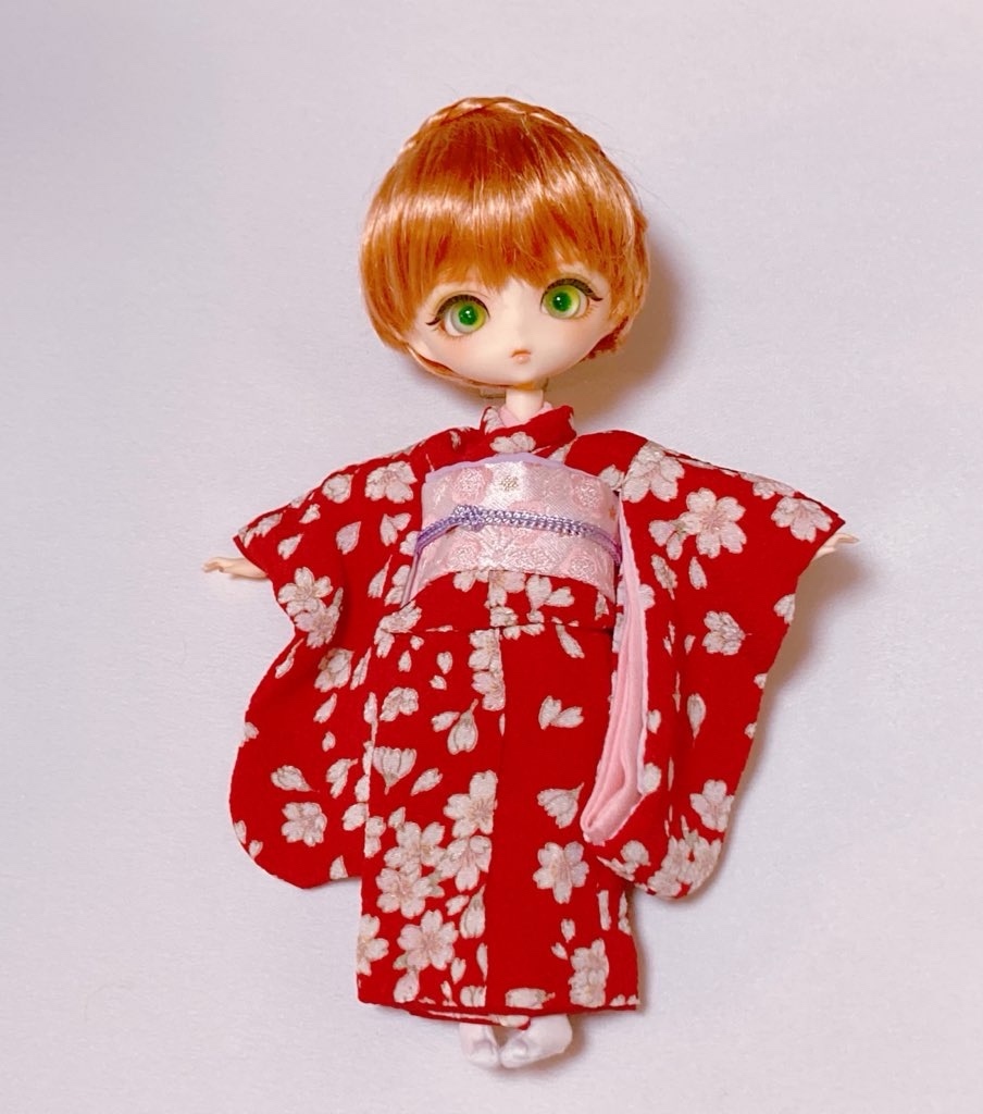 1/6ドール用 振袖