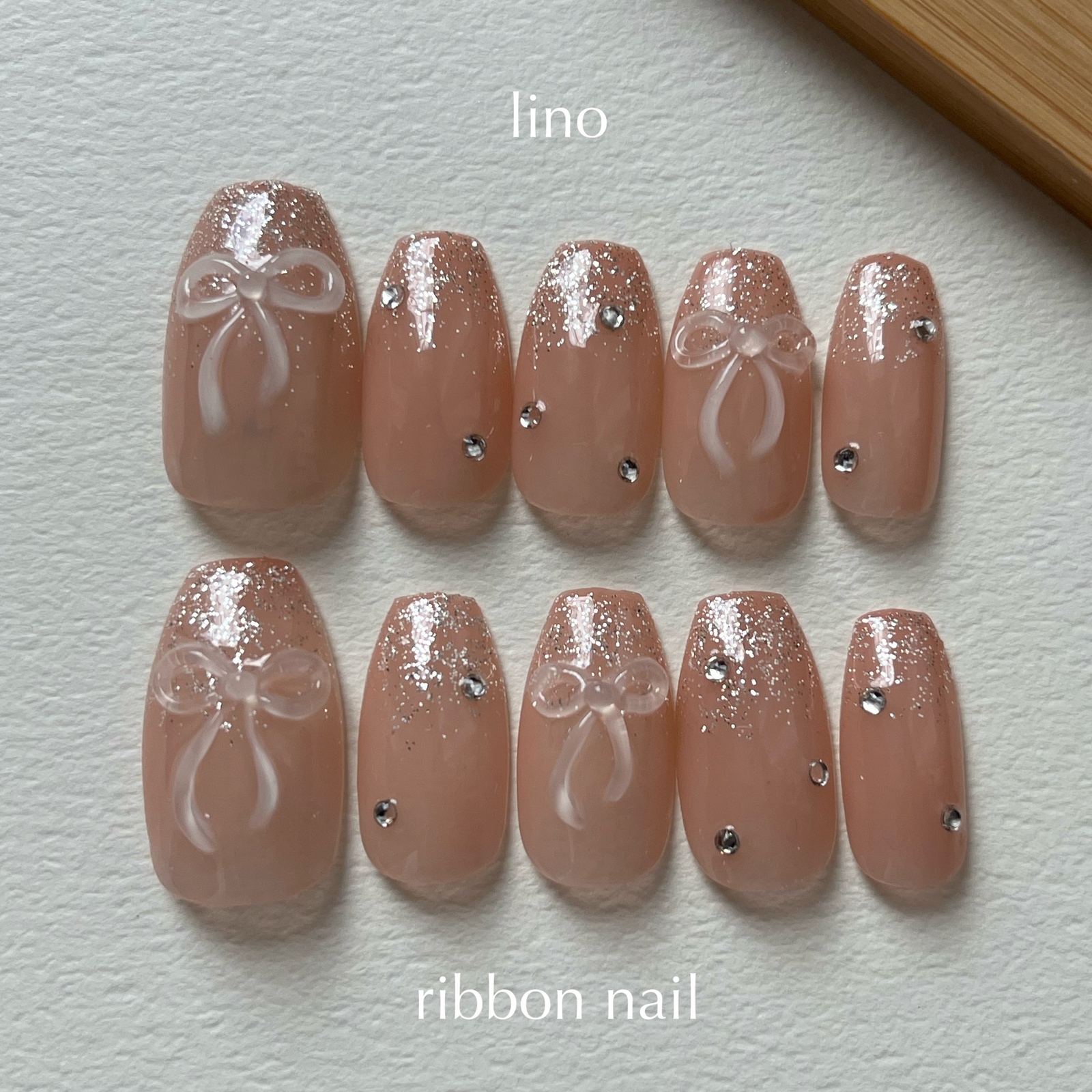 ハンドメイドネイルチップ LINO様 f8bf09925dd86bbdc3d647c9635f22