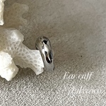 Ear cuff/片耳イヤーカフ/開閉式小シルバーフープ